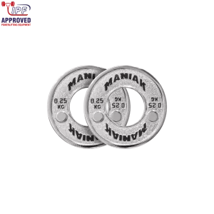 Calibrated metal plates for Powerlifting PWR (Set of 2)